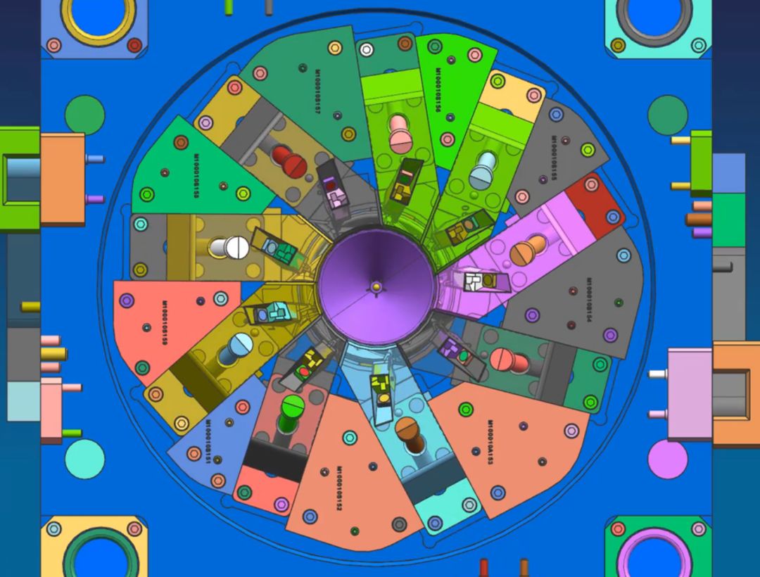 加工中心這套葉輪模具如何設(shè)計(jì)？如何脫模？(圖4)